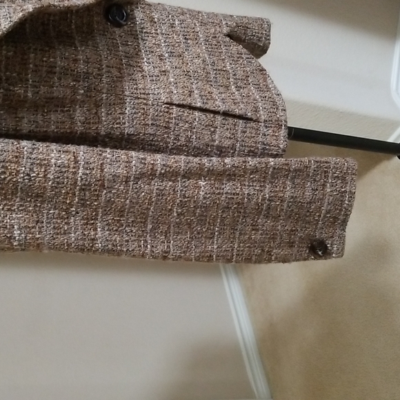 Dana Buchman tweed crop jacket E/D - Picture 2 of 9